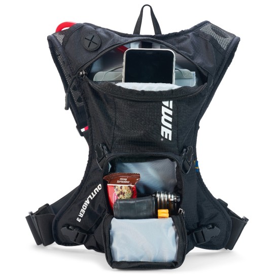 USWE  Outlander 3L Jr Hydration backpack (Carbon μαύρο)