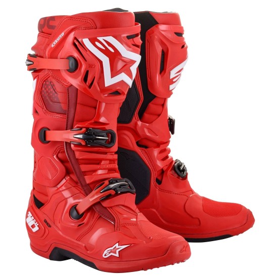Μπότες MX Alpinestars Tech 10 κόκκινο