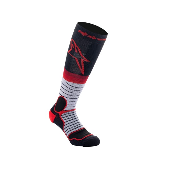 Κάλτσες Alpinestars MX Pro Μαύρο/Γκρί/Κόκκινο