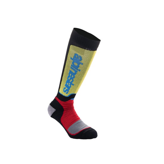 Κάλτσες Alpinestars Παιδικές MX Plus Μαύρο/Κόκκινο/Μαύρο