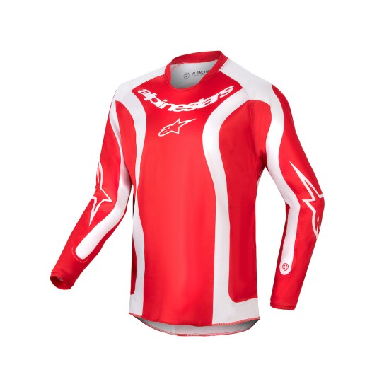 Μπλούζα MX Alpinestars (παιδική) Racer Lurv  Κόκκινο/Λευκό