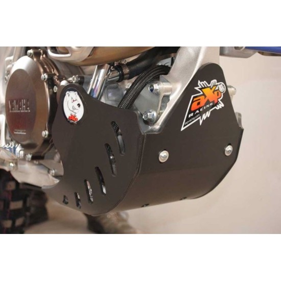 Ποδιά κινητήρα τεφλόν 6mm AXP για, Yamaha WR-F 450 έτος από 2012 - 2015 χρώμα - μαύρο