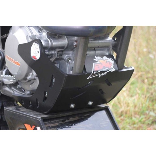 Ποδιά κινητήρα τεφλόν 6mm AXP για, KTM SX-F 450 έτος από 2013 - 2015 χρώμα - μαύρο