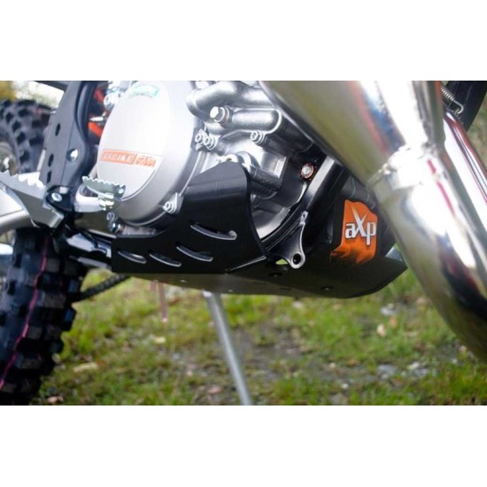 Ποδιά κινητήρα τεφλόν 6mm AXP για, KTM EXC 300 έτος από 2013 - 2016 χρώμα - μαύρο