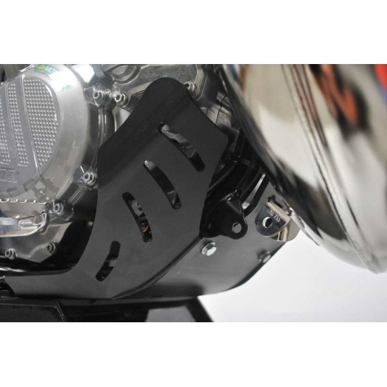 Ποδιά κινητήρα τεφλόν 6mm AXP για, KTM EXC 300 έτος από 2018 - 2021 χρώμα - μαύρο