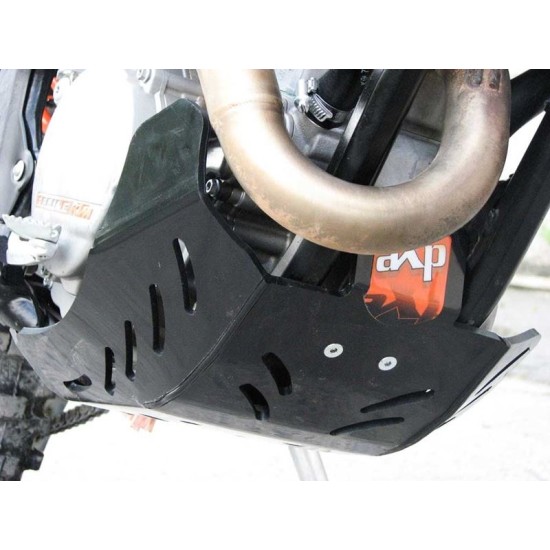 Ποδιά κινητήρα τεφλόν 6mm AXP για, KTM EXC-F 250 έτος από 2008 - 2011 χρώμα - μαύρο
