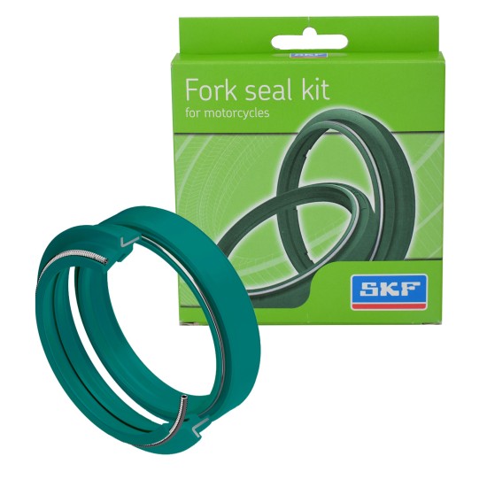 Fork Seals Dust And Oil Seals Green Color "Seals Kit (Oil - Dust) Showa 45 Mm ""Green Color"" " συμβατό με Honda - Suzuki