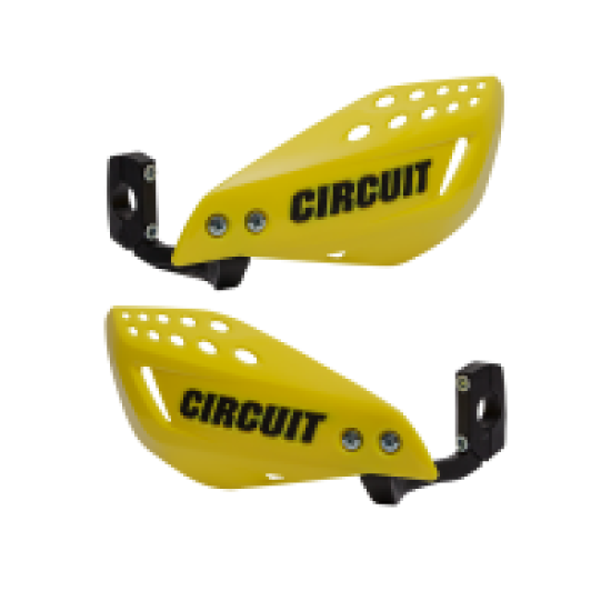Χούφτες circuit Vector κίτρινη