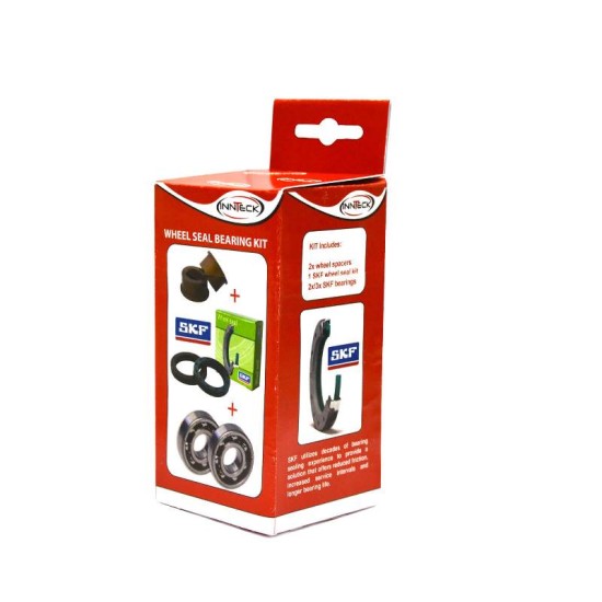 Front Wheel Seal Kit With Spacer And Bearings 